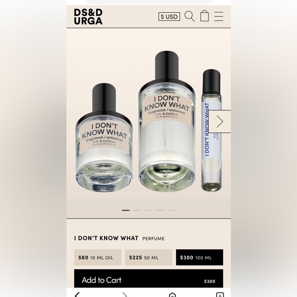 D.S. & Durga I Don’t Know What Fragrance Enhancer EDP 100ml ~80% Full + Box - Picture 9 of 13